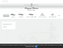 Tablet Screenshot of originalmotors.com